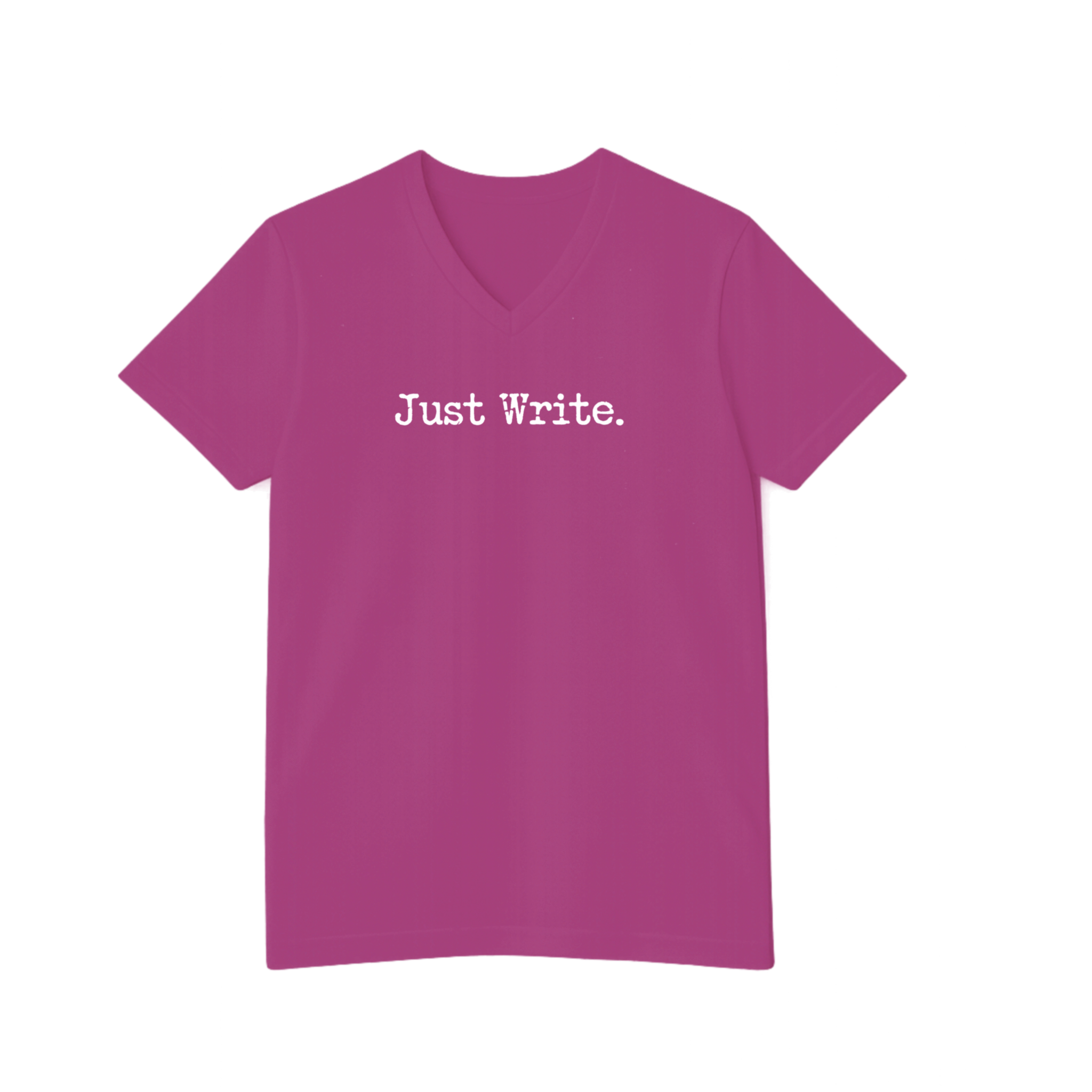 Just Write V-Neck Tee