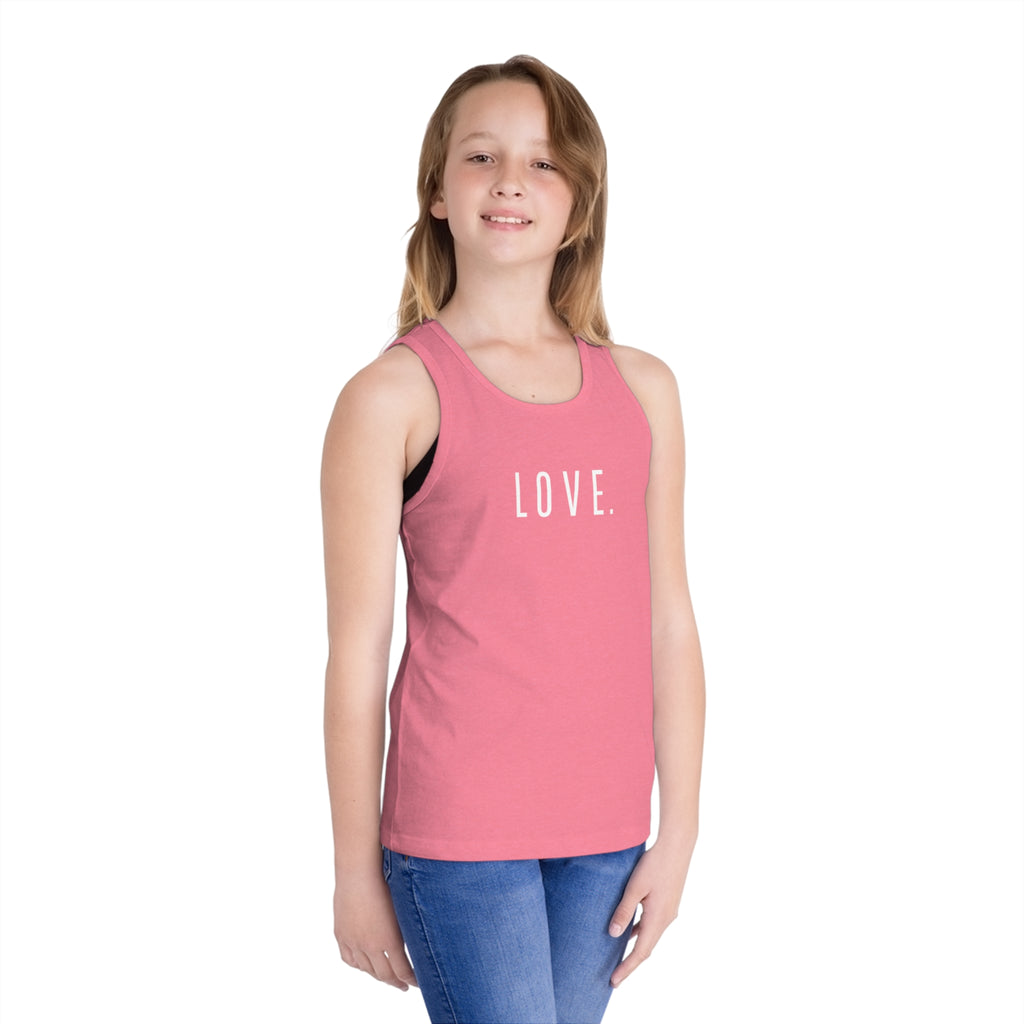 LOVE. - Kids Jersey Tank Top