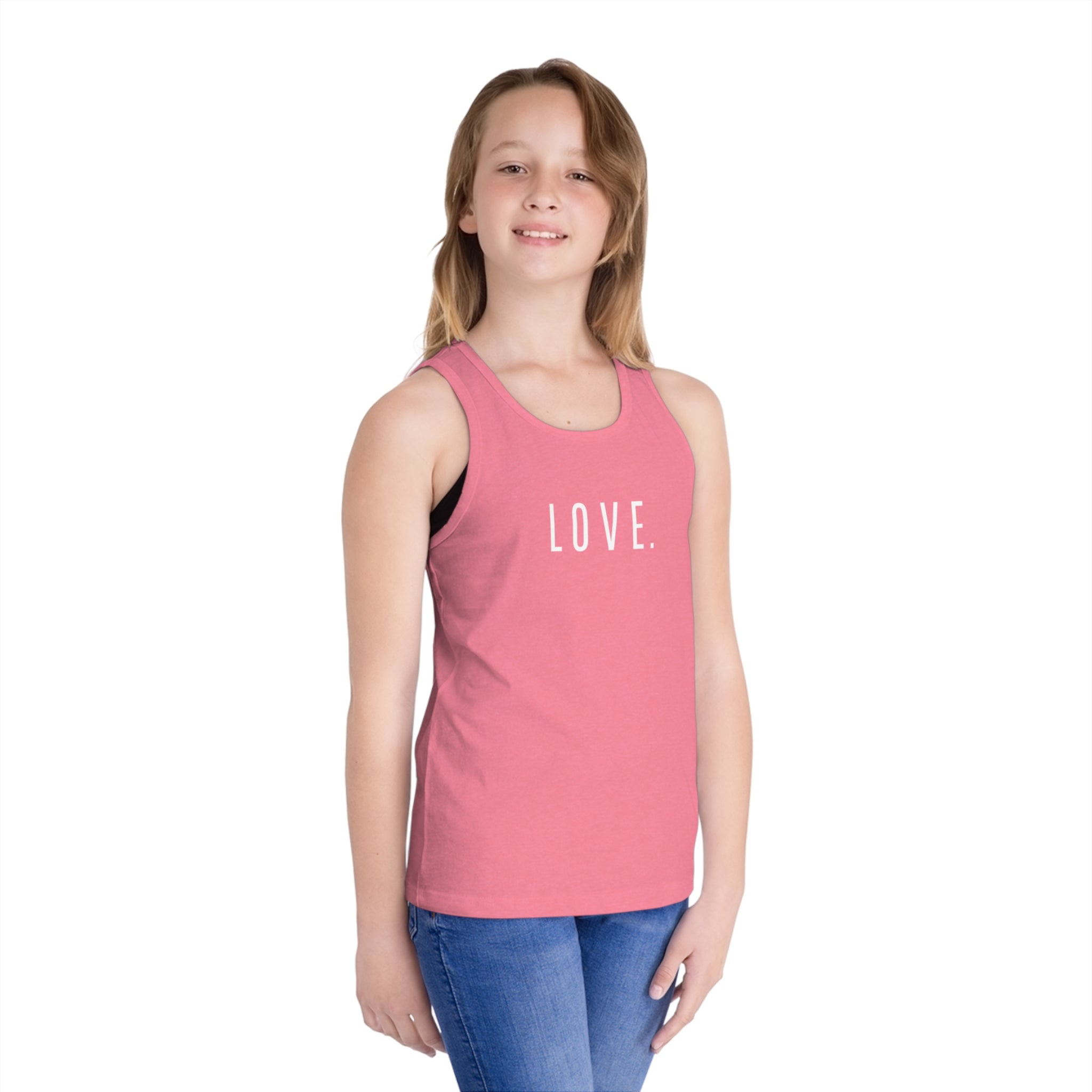 LOVE. - Kids Jersey Tank Top
